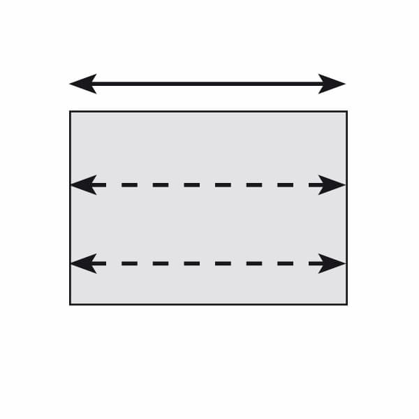 Windschutz Vorhangsystem horizontal Größe:             cm Breite x         cm Höhe