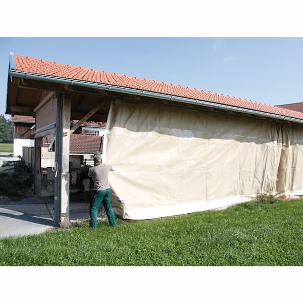 Windschutz Vorhangsystem horizontal Größe:             cm Breite x         cm Höhe